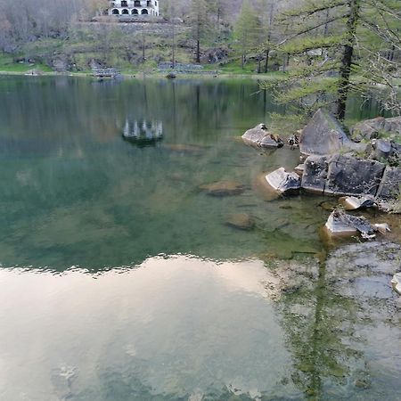 Ca Ad Me Pare Alloggio Con Terrazza Panoramica Moncenisio Bagian luar foto