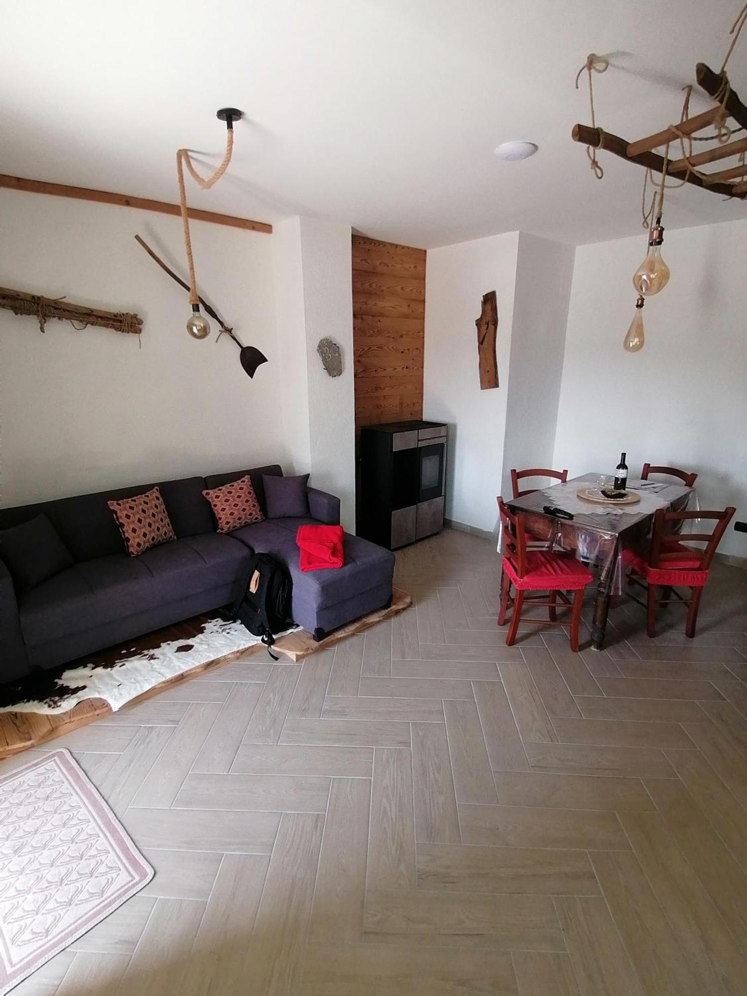 Ca Ad Me Pare Alloggio Con Terrazza Panoramica Moncenisio Bagian luar foto