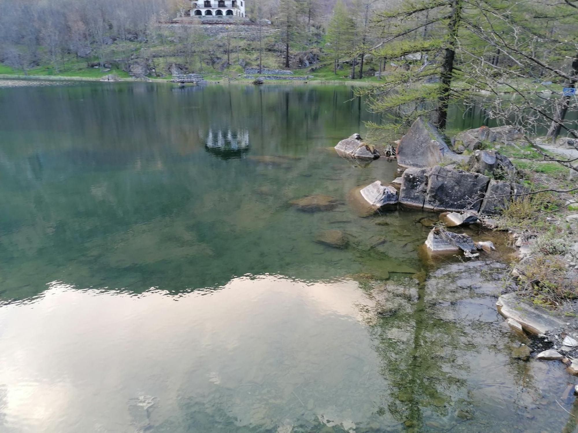 Ca Ad Me Pare Alloggio Con Terrazza Panoramica Moncenisio Bagian luar foto