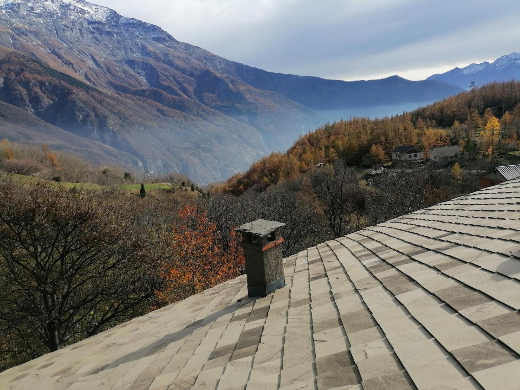 Ca Ad Me Pare Alloggio Con Terrazza Panoramica Moncenisio Bagian luar foto
