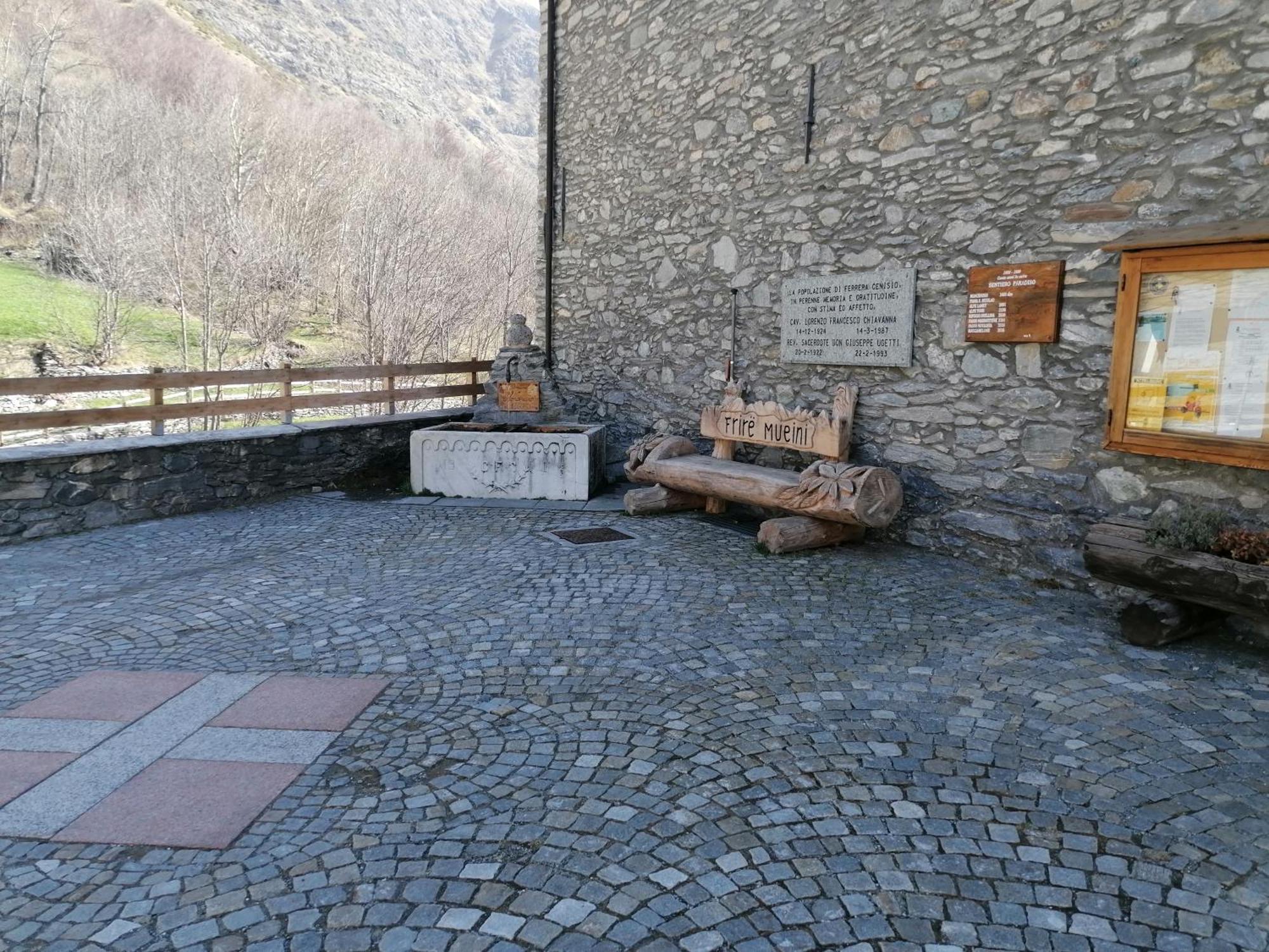 Ca Ad Me Pare Alloggio Con Terrazza Panoramica Moncenisio Bagian luar foto